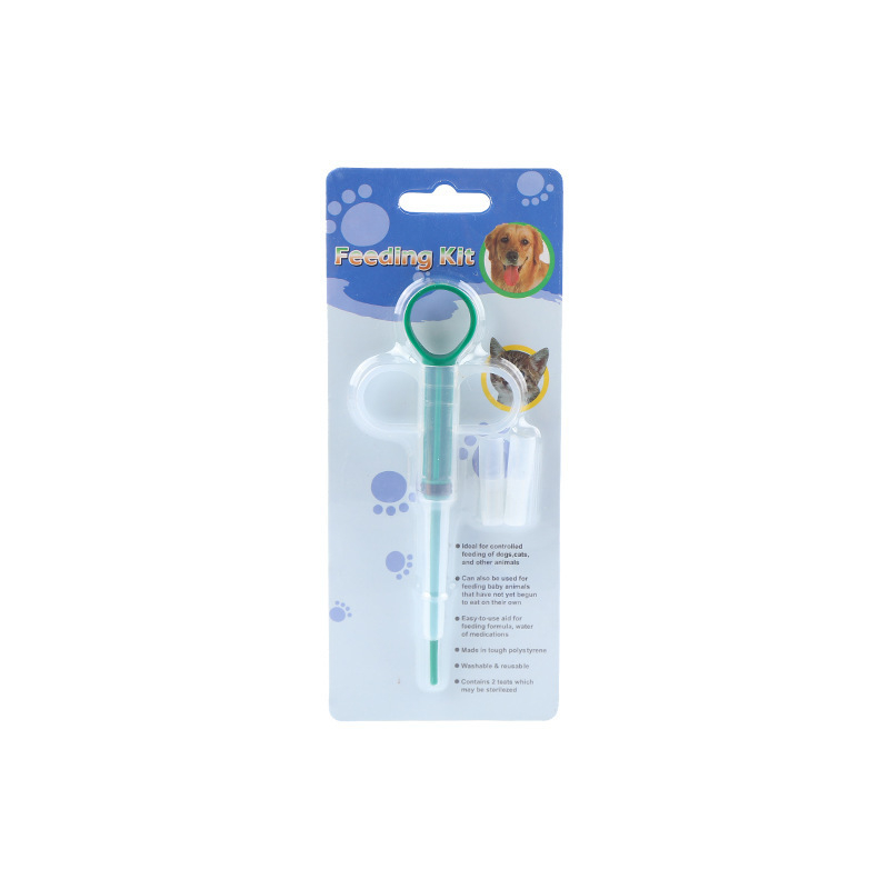 Фабрична едро на едро подобрена хранилка за домашни любимци, хранилка за кучета и котки, тласкаща се, мокра и суха, двойно предназначена, двойна главичка