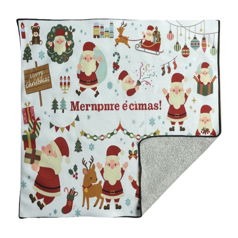 Kalėdinė tema su šimtu lopų ir spalvotu lipniu audiniu su karštu išpardavimu, nemokamas spausdinimas, sandėlyje gausu.