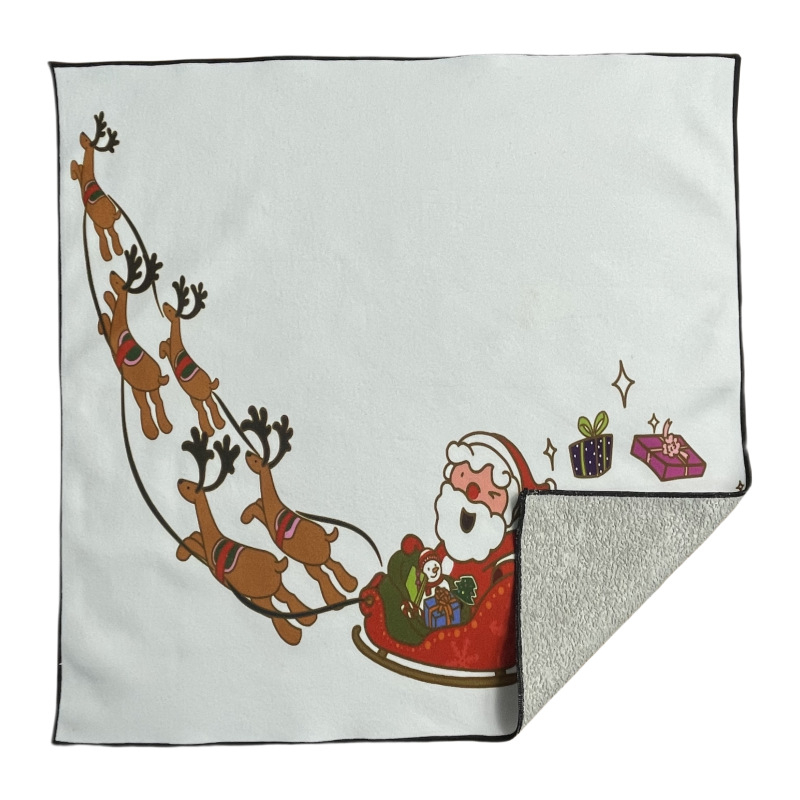 Kalėdinė tema su šimtu lopų ir spalvotu lipniu audiniu su karštu išpardavimu, nemokamas spausdinimas, sandėlyje gausu.