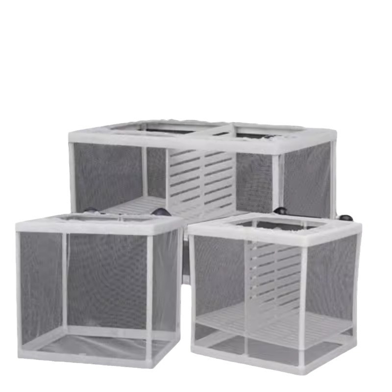 【Akcija】Žuvų rezervuaro izoliacinis tinklas, akvariumo izoliacinis izoliacinis dėžutės tinklas, inkubatorius, veisimo dėžė žuvims ir dekoratyvinėms žuvims perinti