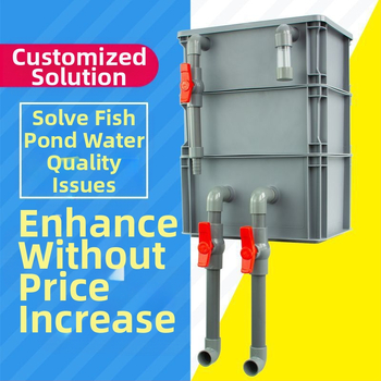 Cirkuliacijos dėžės filtras Žuvų akvariumo cirkuliacijos filtravimo sistema Viršutinio lašelinio srauto dėžės filtras Cirkuliacijos dėžės filtras Vandens aušinimo slėgis