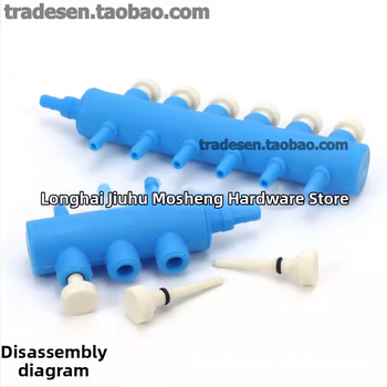 Akvaariumi hapnikutoru plastist jaotur hapnikupump hapniku mahu reguleerimise ventiil akvaariumi hapnikupumba suunaja