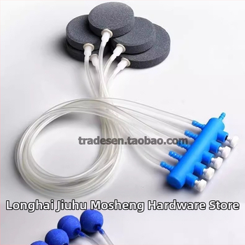 Akvaariumi hapnikutoru plastist jaotur hapnikupump hapniku mahu reguleerimise ventiil akvaariumi hapnikupumba suunaja