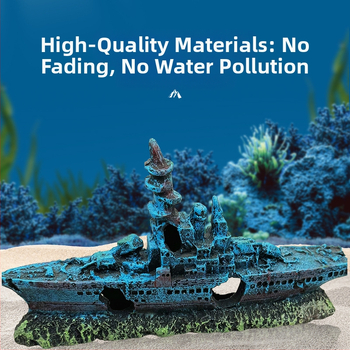 Akvaarium kalapaak vesi õlgpaak maastik kiviktaimla kaunistus kaunistus laevahukk kahur lennuk lahingulaev allveelaev varjupaik maja