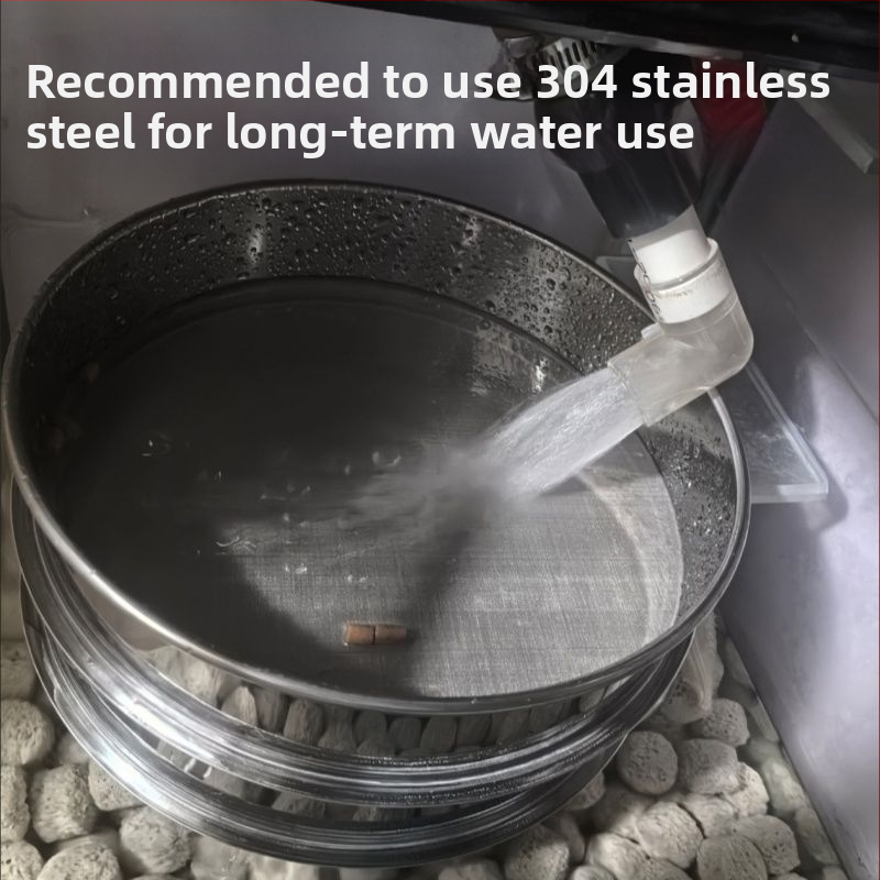 Žuvų bako žuvų tvenkinio filtro ekranas, itin smulkaus tinklelio nerūdijančio plieno sietas, apyvartos dėžė, žuvų mėšlo filtro tinklelis