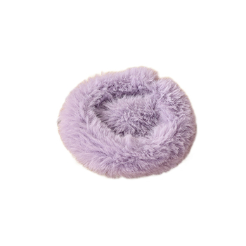 Žiurkėno medvilninis kilimėlis, triušio aksominis apvalus kilimėlis, žieminės voverės gėlės žiurkės auksinio lokio medvilninis lizdo šiltas kilimėlis, žiurkėno lizdo kilimėlis