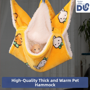 Mažas augintinių hamakas, dvisluoksnis, voverė, voverė, vasara, šiltas hamakas, papūga, drakonas, katė, lizdas, didmeninė prekyba, medaus maišelis, kirstukas, hamakas