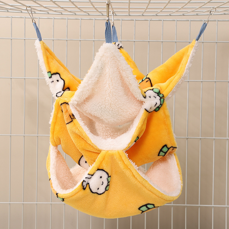 Mažas augintinių hamakas, dvisluoksnis, voverė, voverė, vasara, šiltas hamakas, papūga, drakonas, katė, lizdas, didmeninė prekyba, medaus maišelis, kirstukas, hamakas