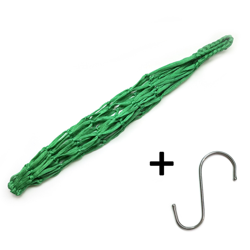 Viseća mreža za hranjenje pilića, pataka i gusaka, hranilica za papige, igračka za hranjenje, mreža za hranjenje pilića, alat za vješanje