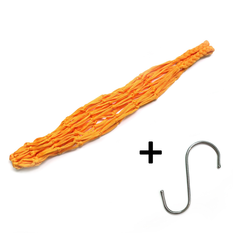 Viseća mreža za hranjenje pilića, pataka i gusaka, hranilica za papige, igračka za hranjenje, mreža za hranjenje pilića, alat za vješanje