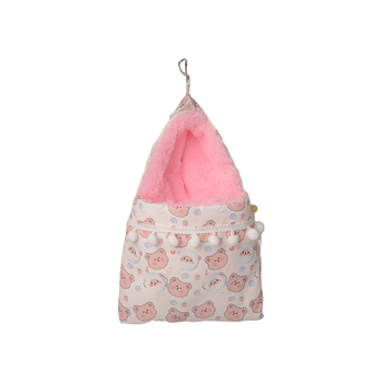 Medaus maišelis, apsiaustas, miegmaišis, imitacinis triušio kailis, sustorintas miego lizdas, auksinis lokys, voverės miego lizdas, žiemai, šilti žiemos reikmenys