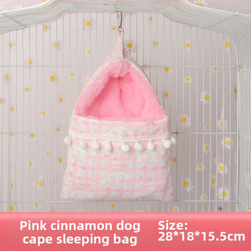 Medaus maišelis, apsiaustas, miegmaišis, imitacinis triušio kailis, sustorintas miego lizdas, auksinis lokys, voverės miego lizdas, žiemai, šilti žiemos reikmenys