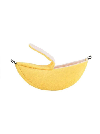 Hamsteri talvepesa banaanist rippvoodi kuldse siidist karu eriline soe puuvillane pesa peidetud väike voodi magamismaja dekompressioonimänguasjade tarvikud