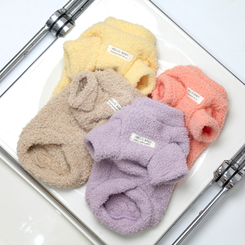 Koerariided talvine soe sametvest lemmikloomariided kassile väikesele koerale kahepoolne pilvesamet tehase hulgimüük