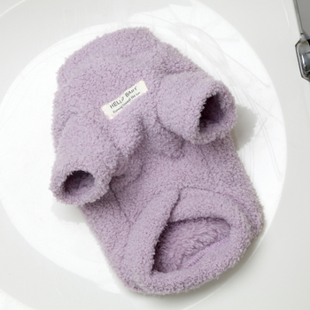 Koerariided talvine soe sametvest lemmikloomariided kassile väikesele koerale kahepoolne pilvesamet tehase hulgimüük