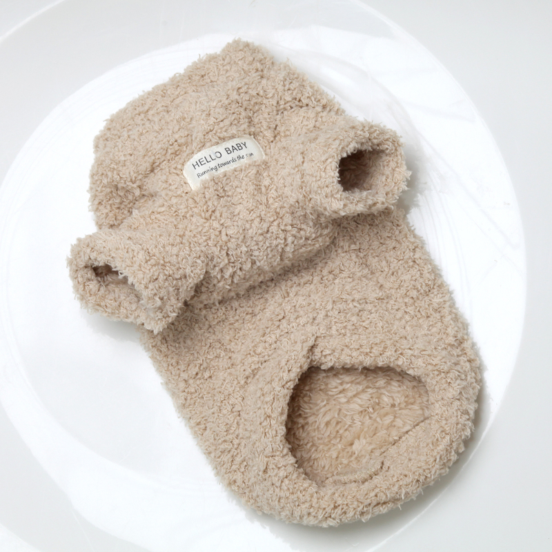 Koerariided talvine soe sametvest lemmikloomariided kassile väikesele koerale kahepoolne pilvesamet tehase hulgimüük