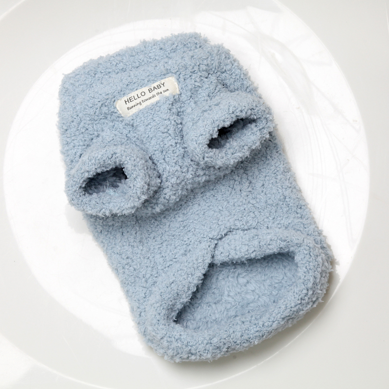 Koerariided talvine soe sametvest lemmikloomariided kassile väikesele koerale kahepoolne pilvesamet tehase hulgimüük