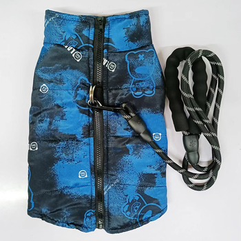 Rudens ir žiemos nauji šunų drabužiai Teddy Bomei dideliems ir mažiems šunims, medvilninė striukė, liemenė, vandeniui atsparūs kačiukų drabužiai