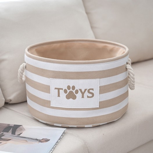 Ümmargune riidest hoiukorv käepidemega, hulgimüük, lihtne riidest hoiukorv, hoiukorv laos, hulgimüük