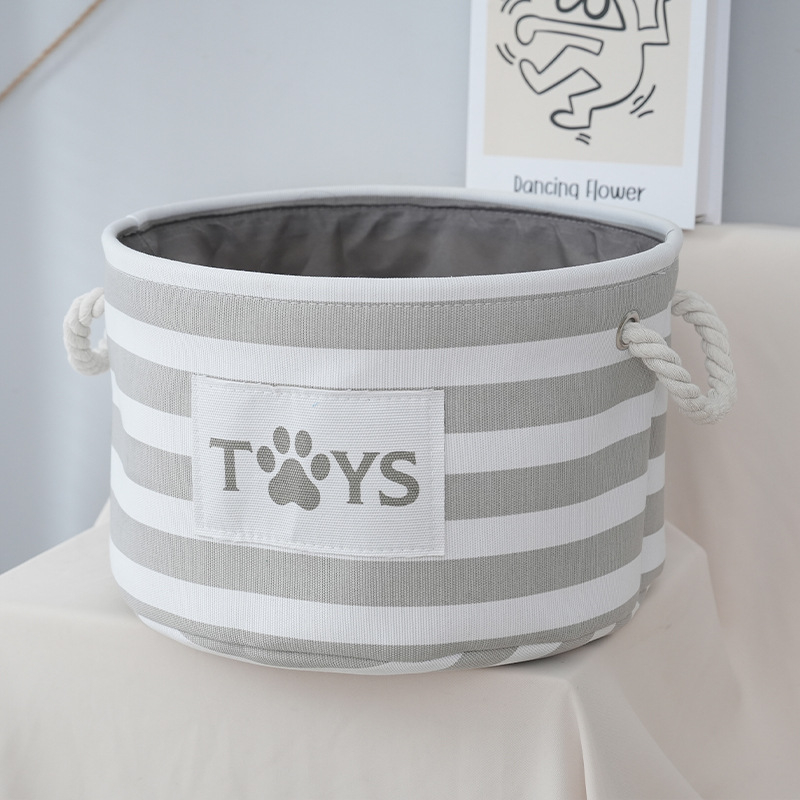 Ümmargune riidest hoiukorv käepidemega, hulgimüük, lihtne riidest hoiukorv, hoiukorv laos, hulgimüük