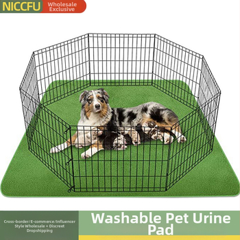 Переща се подложка за урина за домашни любимци, многослойна абсорбираща противоплъзгаща охлаждаща подложка за кучешка урина, подложка за котка, постелка за кучета за спане