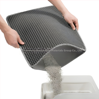 Χαλί κατοικίδιων ζώων διπλής στρώσης EVA για γάτες, σκύλους, αντιολισθητικό φίλτρο άμμου για γάτες, αντιολισθητικό, αντιολισθητικό ταψί άμμου για γάτες, χαλάκι άμμου για γάτες