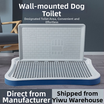 Piiriülesed plahvatused, suurte, väikeste ja keskmise suurusega koerte lameda seinaga teddy-ruuduline koeratualett otse tehasest tarnimiseks