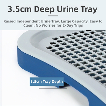 Piiriülesed plahvatused, suurte, väikeste ja keskmise suurusega koerte lameda seinaga teddy-ruuduline koeratualett otse tehasest tarnimiseks