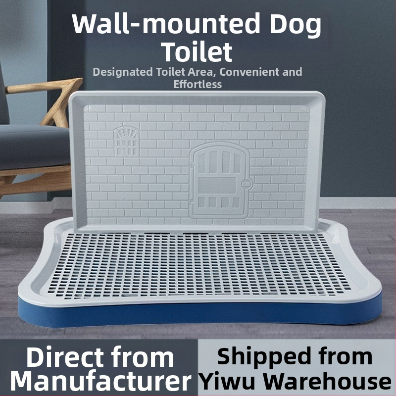 Piiriülesed plahvatused, suurte, väikeste ja keskmise suurusega koerte lameda seinaga teddy-ruuduline koeratualett otse tehasest tarnimiseks