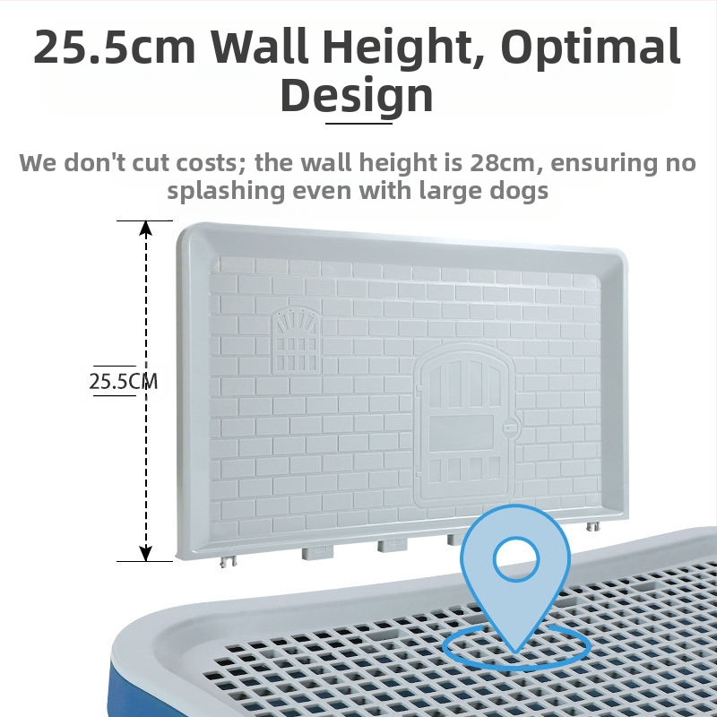 Трансгранични експлозии кучешка тоалетна за големи, малки и средни кучета с плоска стена, плюшено мече, директна доставка от фабриката за кучешка тоалетна