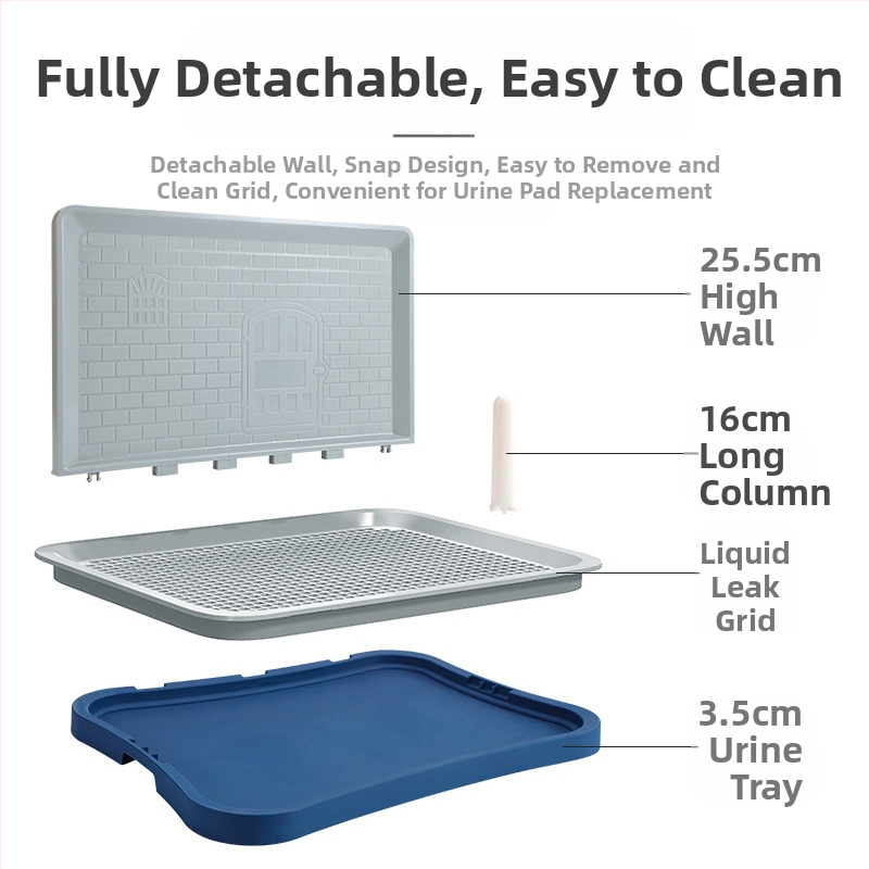 Трансгранични експлозии кучешка тоалетна за големи, малки и средни кучета с плоска стена, плюшено мече, директна доставка от фабриката за кучешка тоалетна