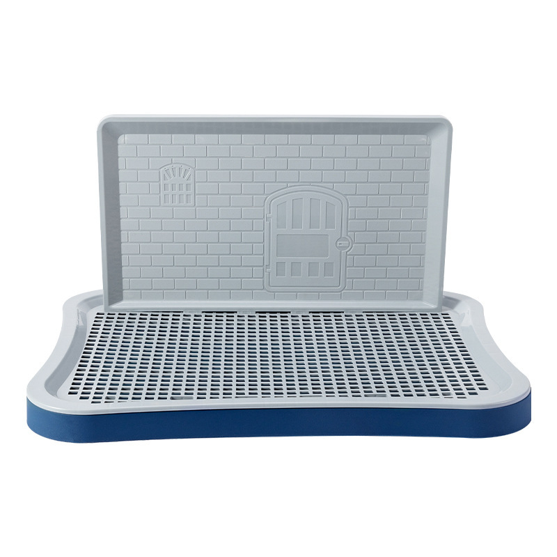 Piiriülesed plahvatused, suurte, väikeste ja keskmise suurusega koerte lameda seinaga teddy-ruuduline koeratualett otse tehasest tarnimiseks