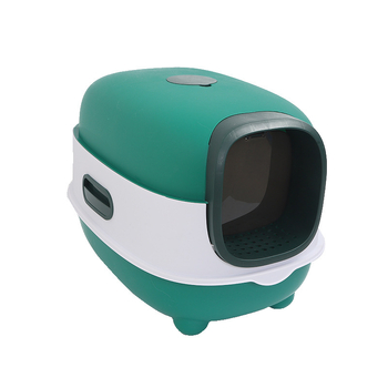 Υπερμεγέθης άμμος για γάτες πλήρως κλειστή αποσμητική τουαλέτα γάτας πτυσσόμενη πιεστική υπεριώδης αποστείρωση ουρητήριο γάτας χονδρικής