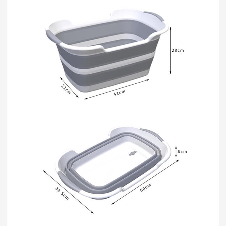 Сгъваема вана за домашни любимци, кошница за съхранение на мръсни дрехи и котки, универсална вана за кученца и кучета