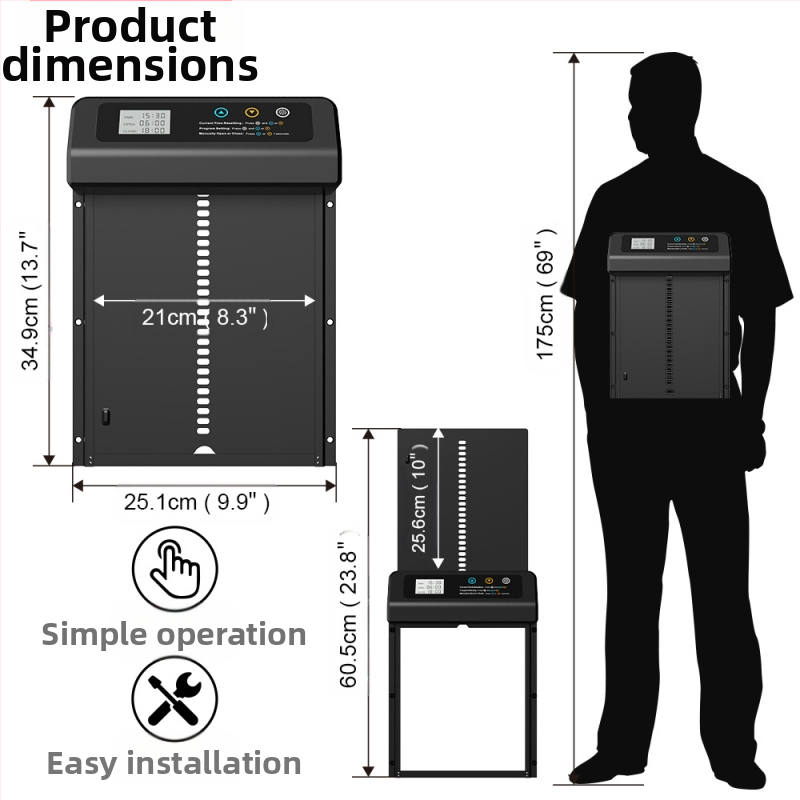 Трансгранична гореща продажба Електрическа врата за пилешка къща Домакинска алуминиева сплав Врата за пилешка къща Интелигентна автоматична врата за повдигане на времето