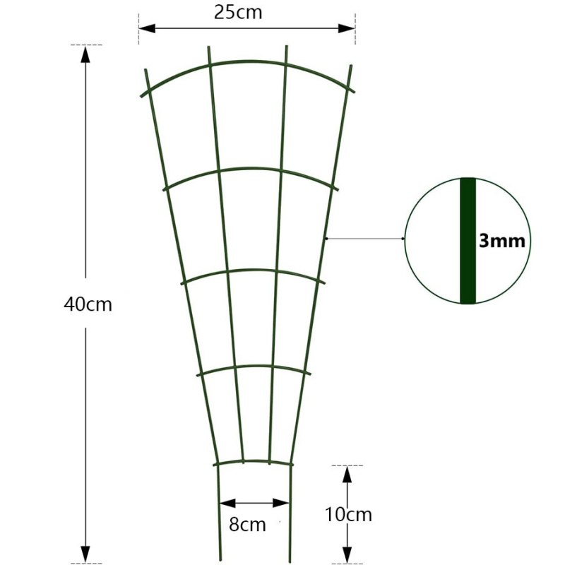 Tarpvalstybinis sodo augalų laikiklis, kalnų vėžlių laipiojimo atraminis stovas, gėlių vazonų stovas, tinklelis, metalinis geležinis fiksuotas strypas