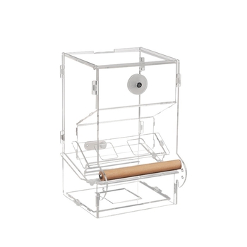 Αυτόματος τροφοδότης Parrot, δοχείο τροφίμων, αντιδιαβρωτικός διανομέας απορριμμάτων, τροφοδότης πουλιών, διανομέας νερού από δέρμα τίγρης Xuanfeng, τροφοδότης πουλιών