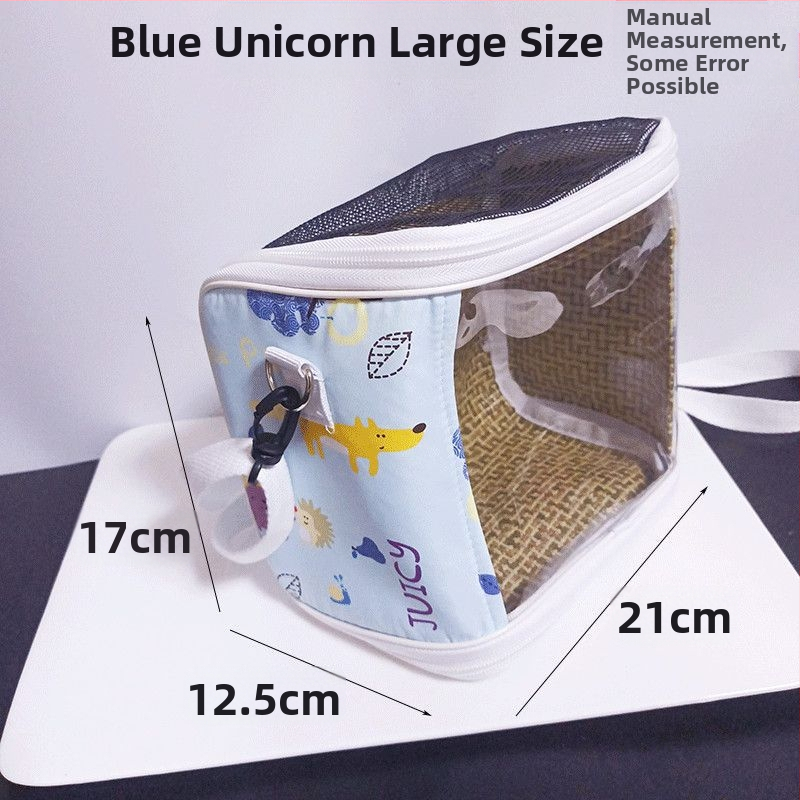 Xuan Fengi väljaminev papagoi kaasaskantav linnukott tiigri nahast pesakott hingav läbipaistev õlakott pojengipuurist nähtav neli aastaaega