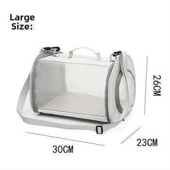 Πτυσσόμενη τσάντα ντους νέου στυλ μικρή τσάντα κουνελιού δέντρου νυχτερίδα μικρό ακανθόχοιρο ποντίκι πλέγμα μονού ώμου φορητή αναπνεύσιμη τσάντα νιαουρίσματος γάτας