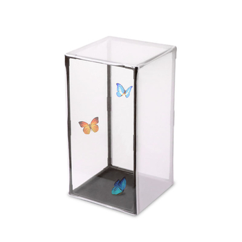 Piiriülene läbipaistev liblikapuur saab olla hulgimüügis kokkupandav keiserlik liblikapuur, maapinnal asuv putukavõrk, putukate aretuspuur