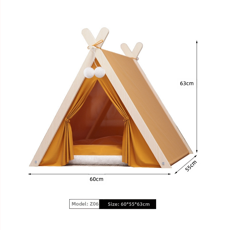 Šator za kućne ljubimce, uzgajivačnica, univerzalni šator za mačke, zatvorena rađaonica, uklonjiva i periva, topli šator od bora za mačke i pse, mačje gnijezdo