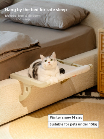 MEWOOFUN lovos katės lizdas langas katės lova mažas balkonas langas hamakas pakabinamas katės lizdas palangė katės stovas