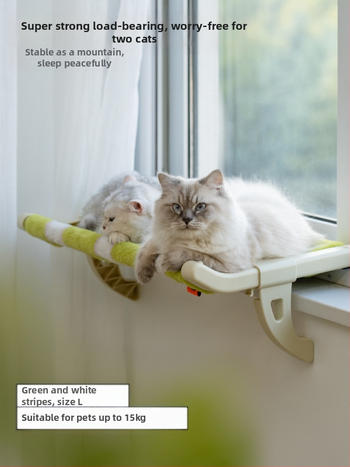 MEWOOFUN lovos katės lizdas langas katės lova mažas balkonas langas hamakas pakabinamas katės lizdas palangė katės stovas