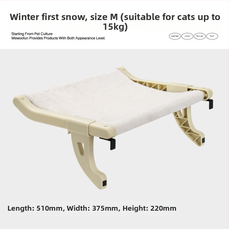 MEWOOFUN lovos katės lizdas langas katės lova mažas balkonas langas hamakas pakabinamas katės lizdas palangė katės stovas