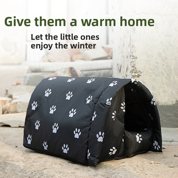 Υφασμάτινο ύφασμα για γάτες, αντι-φωλιά σκύλου, ύφασμα Oxford για κατοικίδια, φωλιά εξωτερικού χώρου Oxford για περιπλάνηση, χειμερινά είδη κατοικίδιων ζώων, αδιάβροχη, ανθεκτική στον ήλιο φωλιά γάτας