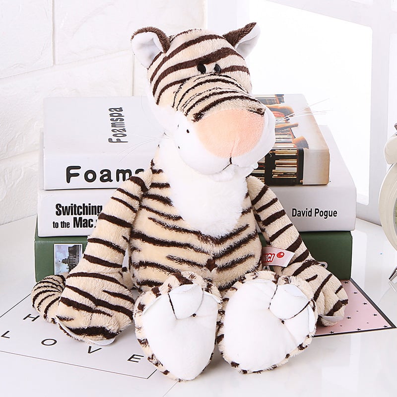 Плюшена кукла "Джунгла Лъв" - горско животно, кукла "Тигър", машина за нокти на жираф, детски играчки на едро