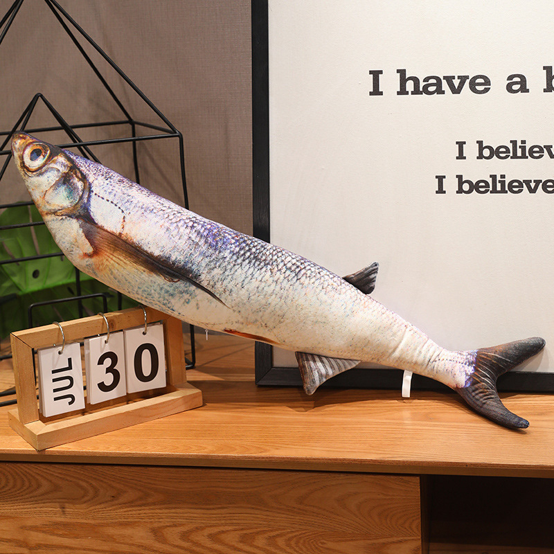 Simuleeritud kalanukk must kalanukk heeringas kollane kotkas-karpkala kingitus plush mänguasi lemmikloom äikese draakon kala treenimiskala rekvisiidid