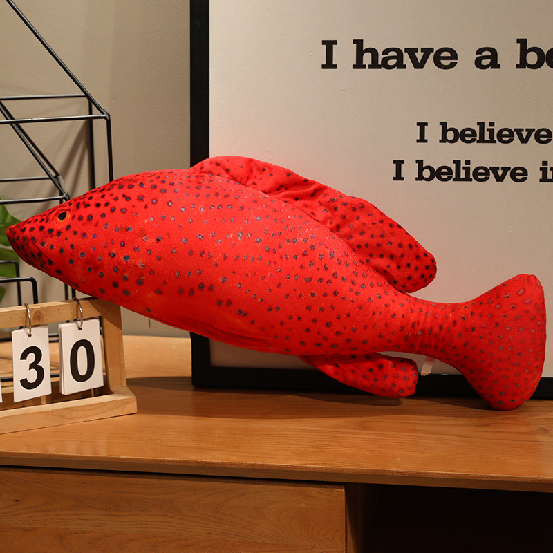 Simuleeritud kalanukk must kalanukk heeringas kollane kotkas-karpkala kingitus plush mänguasi lemmikloom äikese draakon kala treenimiskala rekvisiidid