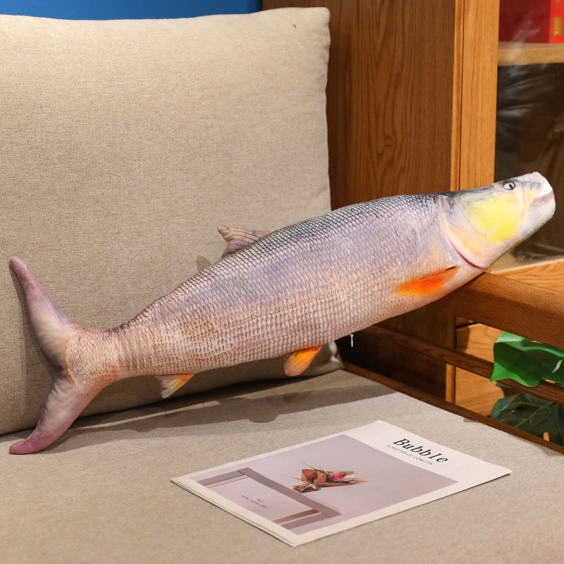 Simuleeritud kalanukk must kalanukk heeringas kollane kotkas-karpkala kingitus plush mänguasi lemmikloom äikese draakon kala treenimiskala rekvisiidid