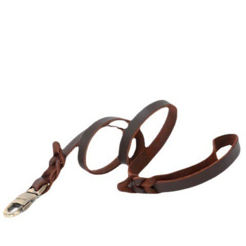 Pas za hodanje, univerzalni pas za konje, njemački ovčar, zlatni retriver, noseći sloj od mekane kravlje kože, vučno uže za pse, čelična kuka, bakrena kuka